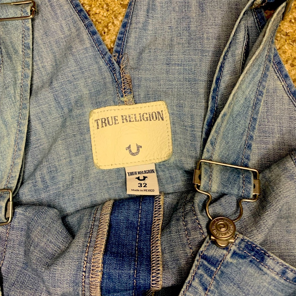 True Religion Overalls